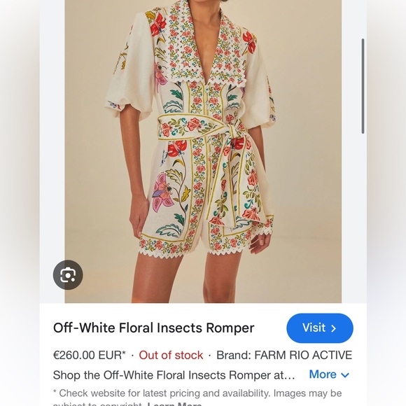 Farm Rio Romper - Picture 2 of 2